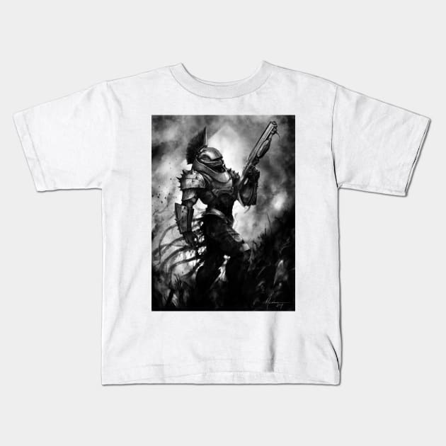 Saint 14 Kids T-Shirt by Brian Moncus